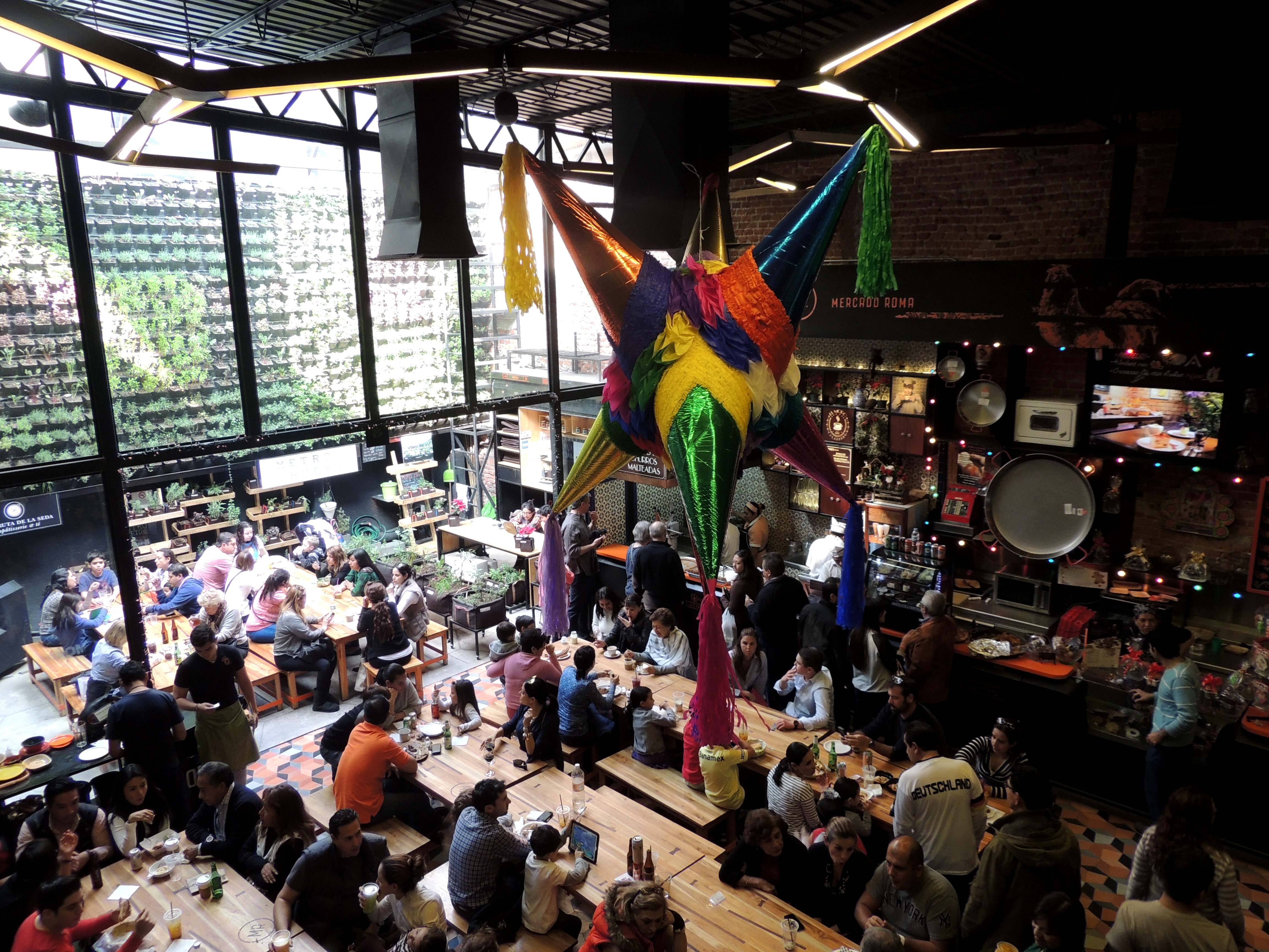 Mercado Roma & the City's Modern Food Halls